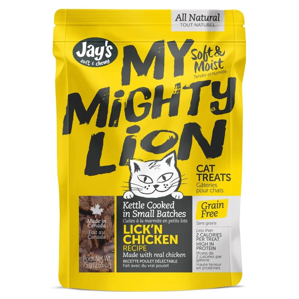 Jay’s – Gâterie – My Mighty Lion – Poulet – 75g – Chat