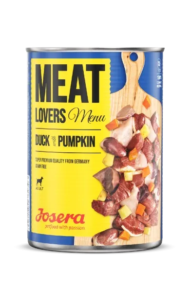 JOSERA Meat Lovers Menu Duck with Pumpkin ➤ Getreide- & Glutenfrei