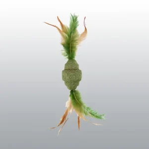 Jouet Big losange avec plumes pour chat