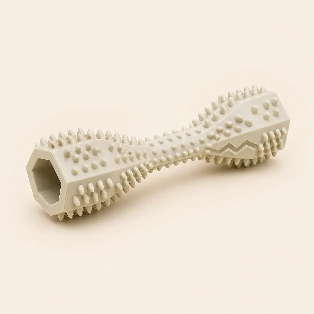 Jouet brosse à dent pour chien