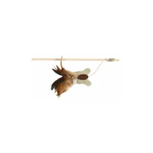 Jouet canne à pêche Papillon chat