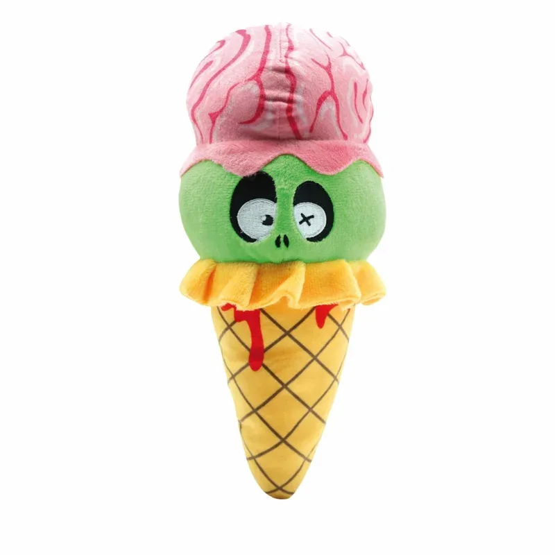 Jouet Chien Fright Brain cream – 24.5 cm – Peluches – Notre passion, vos animaux !