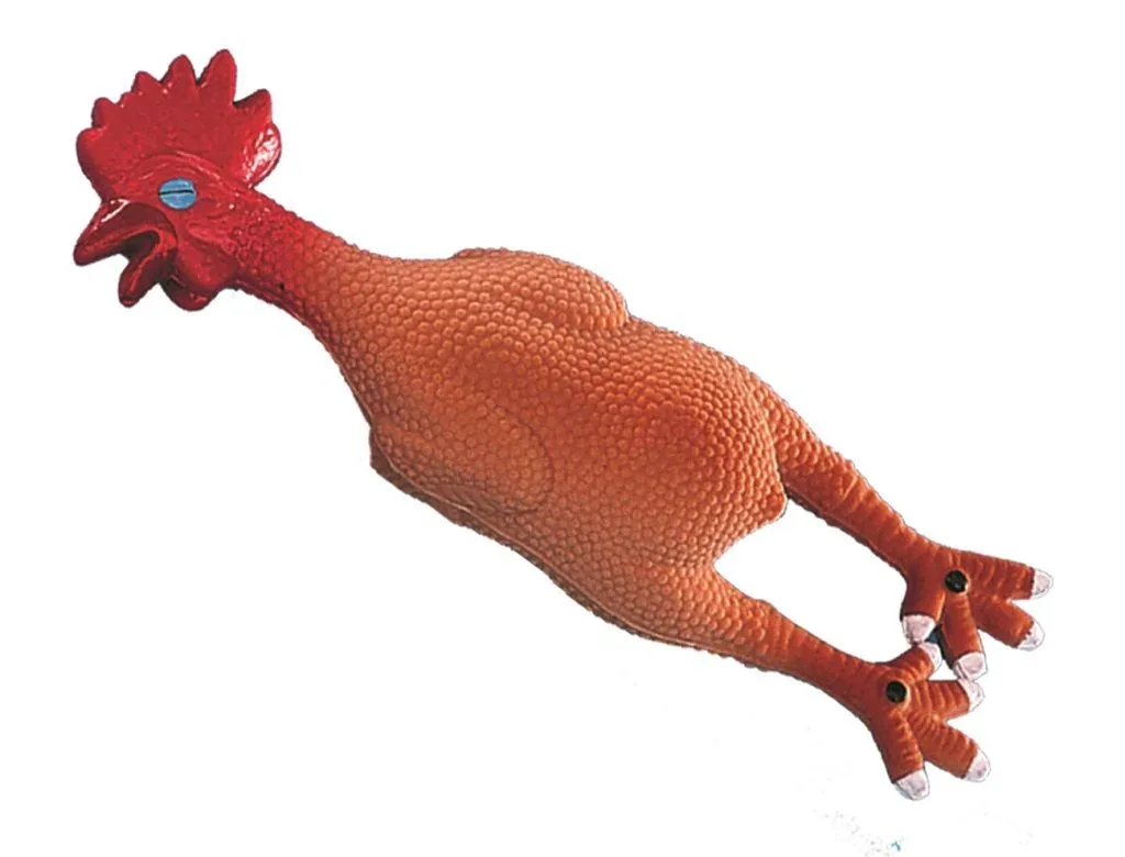 Jouet chien latex poulet (Taille 3) – Vadigran J’ai plus de croquettes