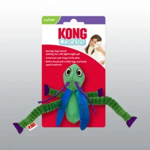 Jouet Crackles Grasshopper pour chat