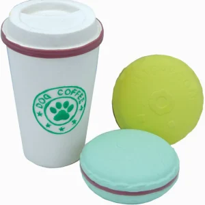 Jouet dog coffee/biscuit pour petits chiens Li’l Pals