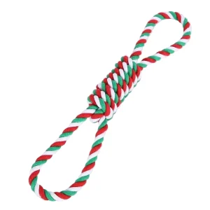 Jouet en corde pour chien spécial Noël