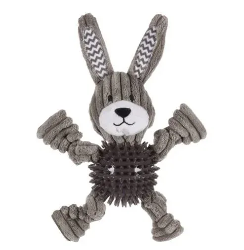 Jouet Gommy Lapin avec balle – Flamingo J’ai plus de croquettes