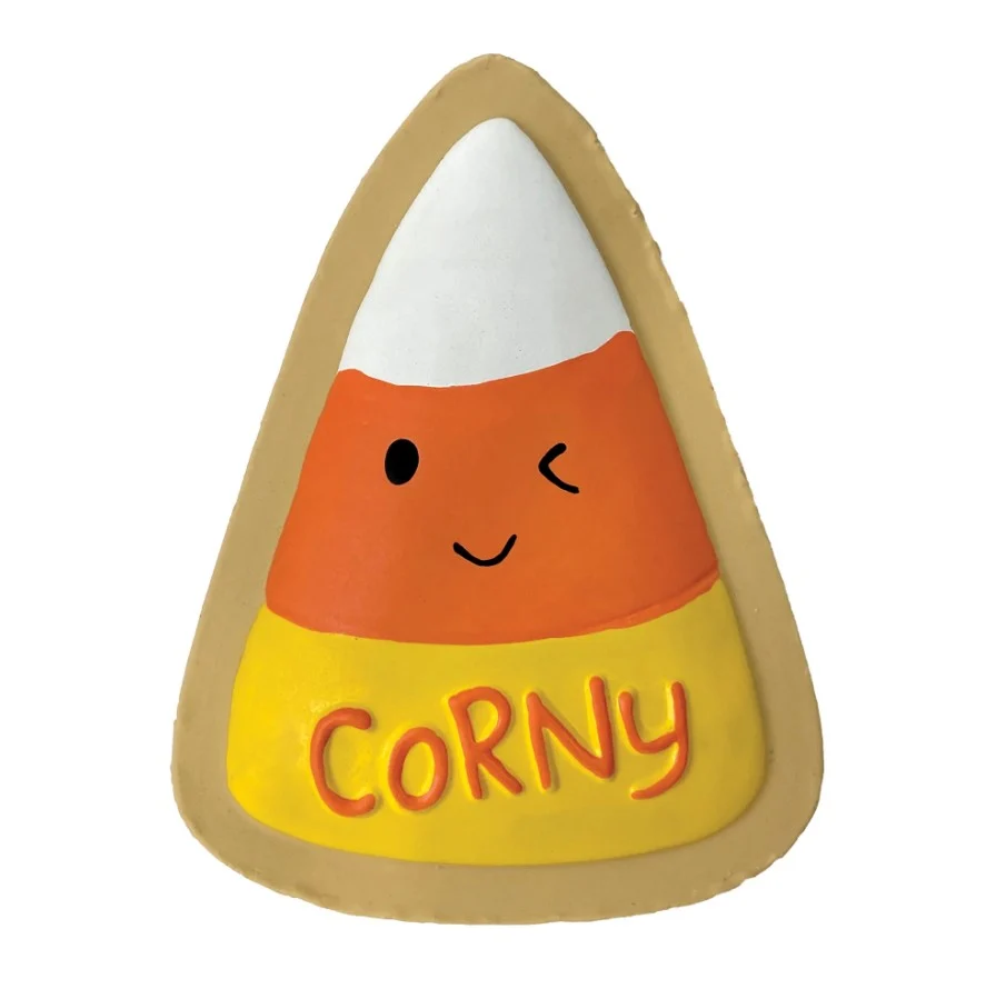 Jouet Halloween pour chien Cookie Cuties couinant, Corny fouFit