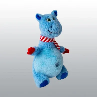 Jouet Kong knots belly hippo Noël - Image 2