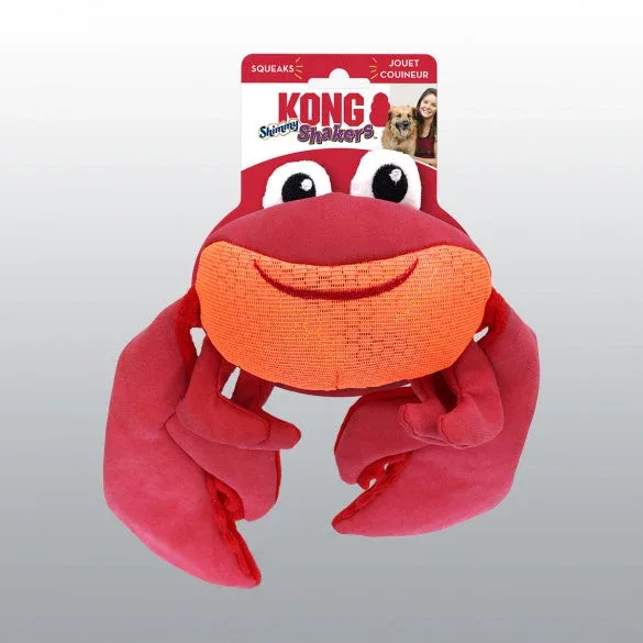 Jouet Kong Shakers Shimmy Crab chien - Image 2