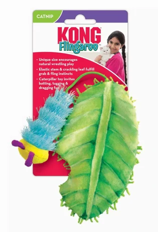 Jouet pour chat, chenille Flingaroo, Kong - Image 2