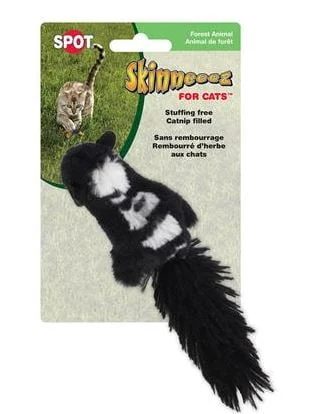 Jouet pour chat Skinneeez, Animaux de la forêt avec herbes à chat, Spot