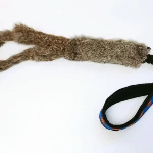 JOUET RABBIT AVEC DOUBLE FOURRURE