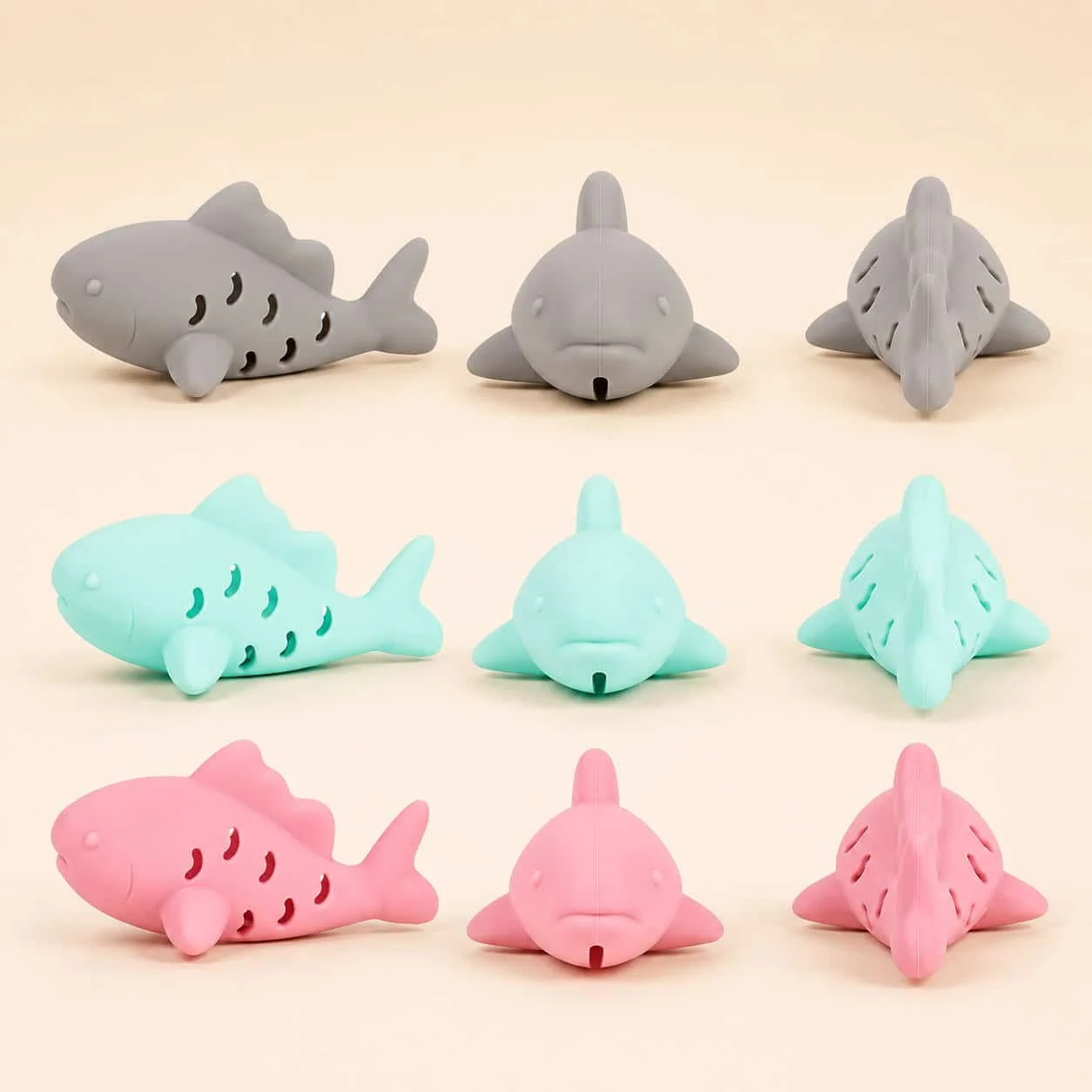 Jouet requin de fouille petit chien