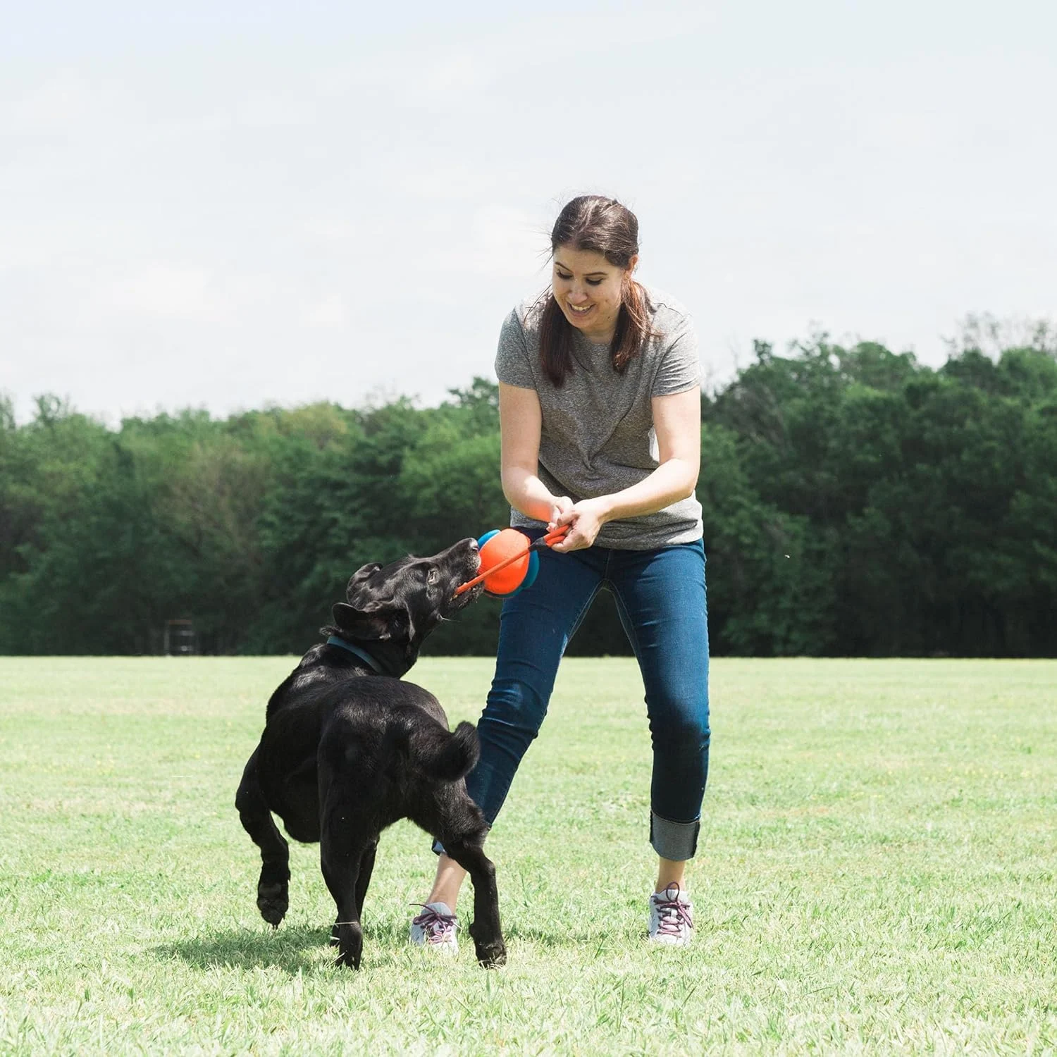 Jouet Rope Fetch ballon 3 en 1 chien - Image 2