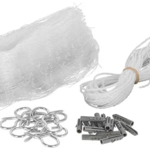 Kerbl - Filet de protection transparent pour chats - 2X3m