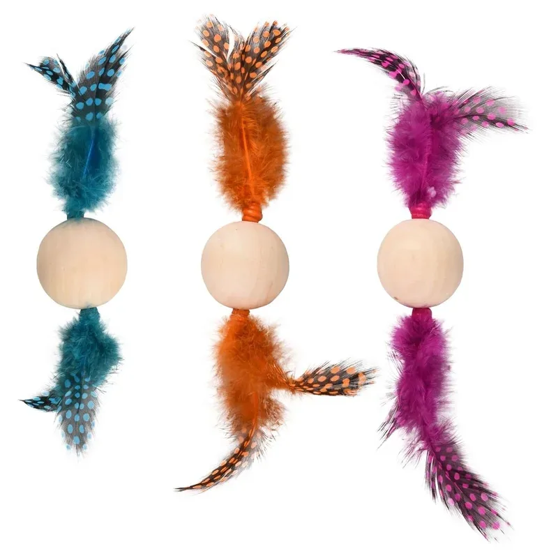 Kirk balle en bois – Flamingo J’ai plus de croquettes