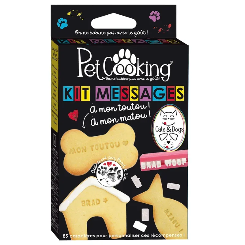Kit message pour biscuit – Friandises Bio pour chat : récompensez responsable ! – Notre passion, vos animaux !