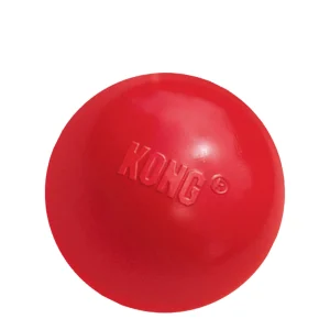 KONG - Jouet Balle Rebondissante Rouge pour Chien