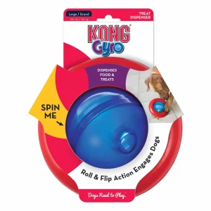 KONG - Jouet Distributeur Gyro pour Chiens