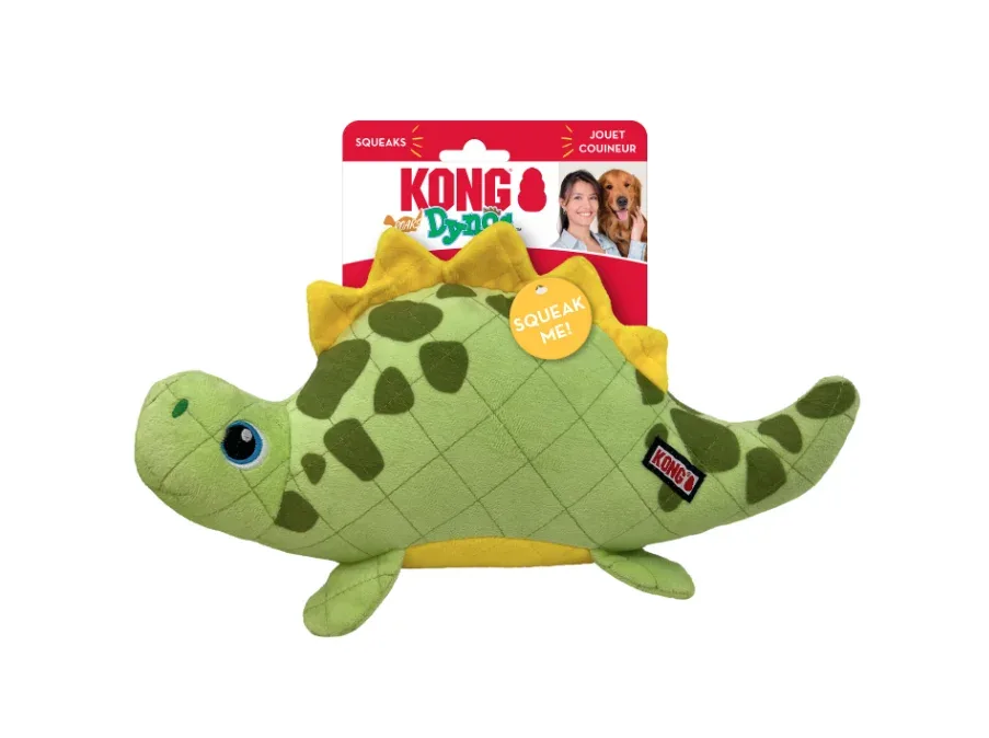 KONG – Jouet Dyno rugissant vert pour chien