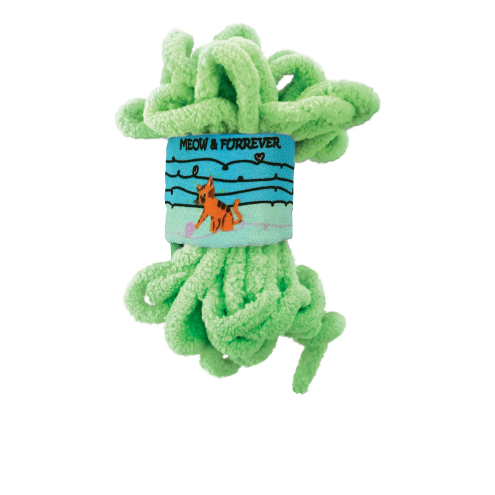 KONG - Jouet Pelote de Laine avec Souris pour Chat - 11,4cm