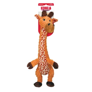 KONG - Jouet Peluche Shakers Luvs Girafe pour Chiens