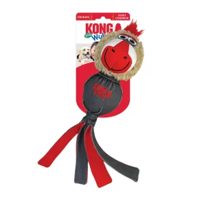 KONG - Jouet Peluche Wubba Zoo Mandrill pour Chiens