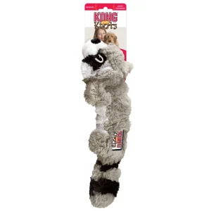 KONG - Jouet Scrunch Knots Raccoon pour Chiens