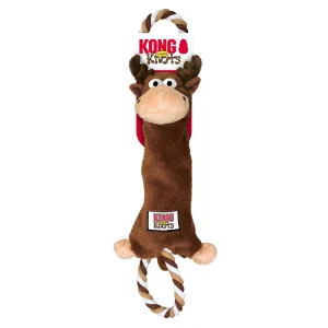 KONG - Jouet Tugger Knots Moose pour Chiens