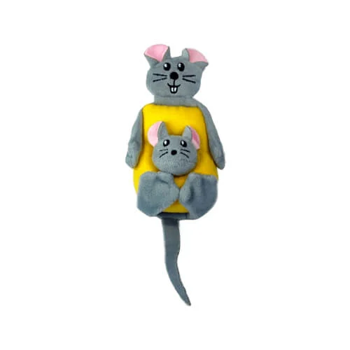 KONG Souris avec sons crépitants et herbe à chat