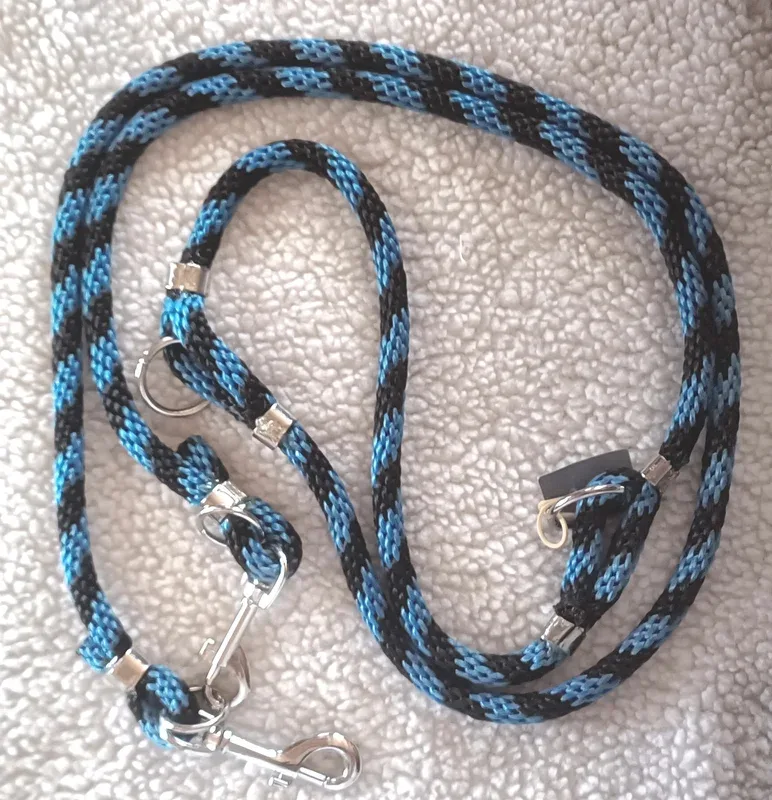 Laisse de travail 4 points BLEUTWO pour chien fr