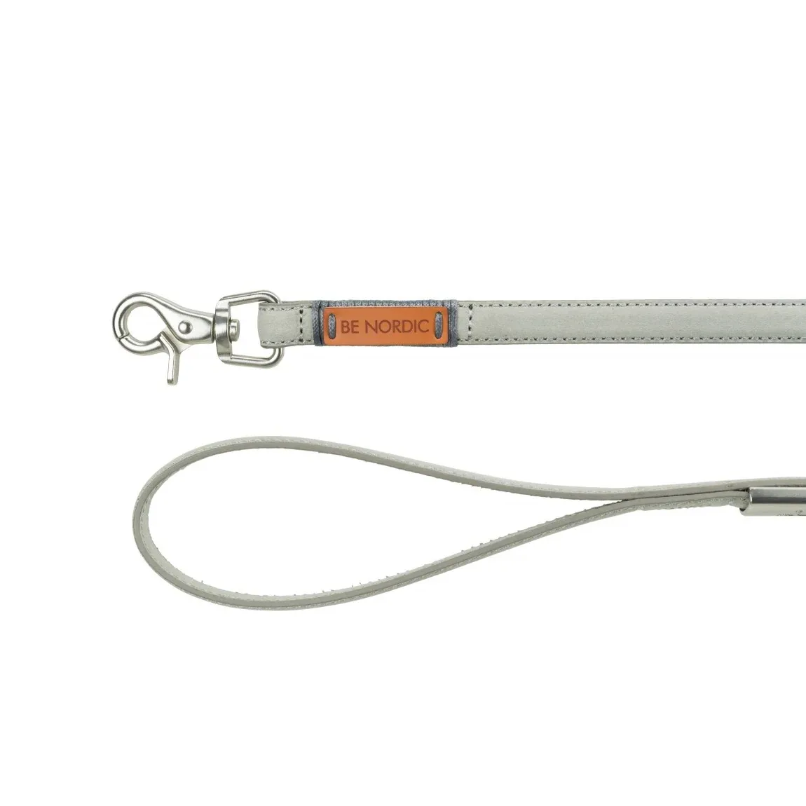 Laisse en cuir grise Be Nordic chien - Image 2