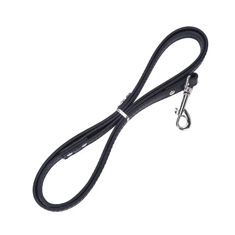 Laisse en cuir pour chien – accessoire sellerie – Vêt’chien