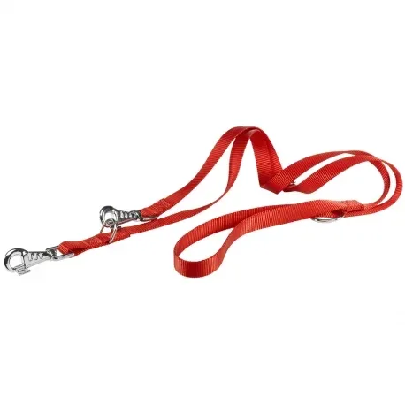 Laisse en nylon Club Ga Rouge pour chiens Ferplast