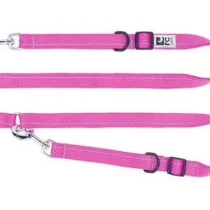 Laisse pour chien, RC Pets Primary Active rose 1″ X 8′