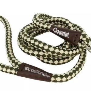 Laisse pour chien, torsadée corde 6″, Coastal