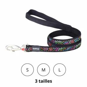 Laisse Red Dingo pour chien Squiggles – Laisses fantaisie – Notre passion, vos animaux !