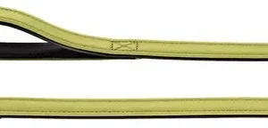 Laisse réglable « Capri » en cuir de boeuf nappa – Anis (Taille 1) – Hunter J’ai plus de croquettes