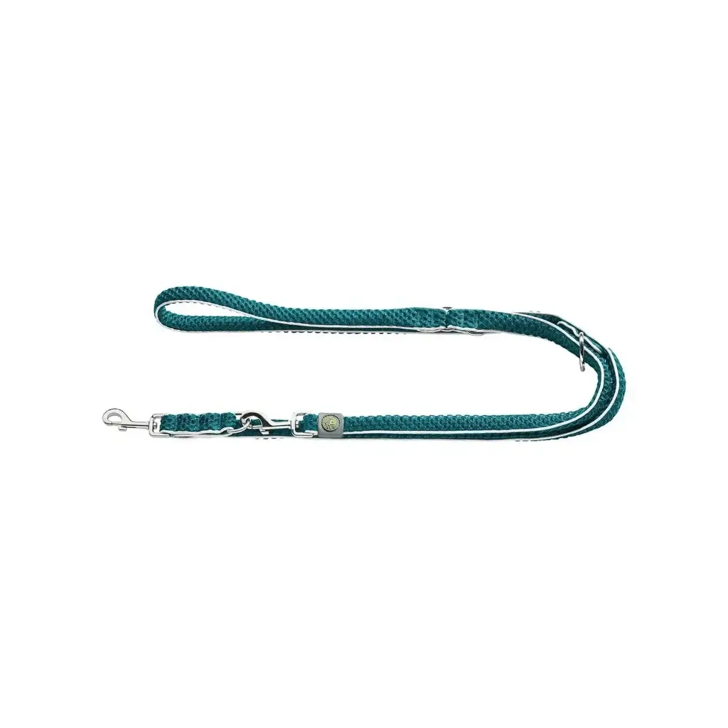 Laisse réglable « Hilo » – Turquoise (200 x 2 cm) – Hunter J’ai plus de croquettes