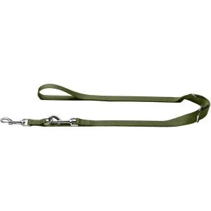 Laisse réglable « London » – Olive (200 x 2.5 cm) – Hunter J’ai plus de croquettes
