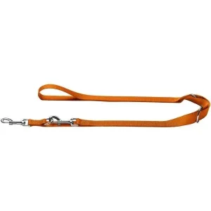 Laisse réglable « London » – Orange (200 x 2.5 cm) – Hunter J’ai plus de croquettes