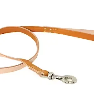 Laisse rive carabine naturel cuir vachette