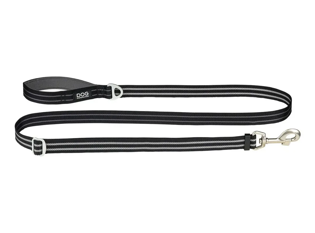 Laisse Urban freestyle noire (S) – Dog Copenhagen J’ai plus de croquettes