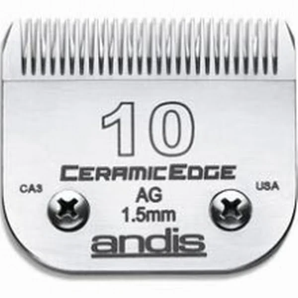 Lame ceramicEdge Andis pour tondeuse #10 (1/16 » ou 1.5mm)