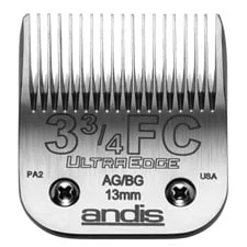 Lame de tondeuse Andis, taille 3 3/4 FC (1/2 » ou 13mm)