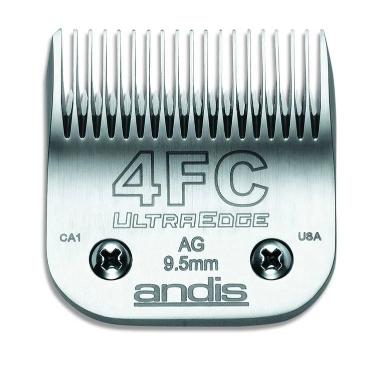 Lame de tondeuse Andis, taille 4FC (3/8 » ou 9.5mm)