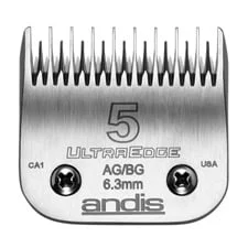 Lame pour tondeuse Andis, taille 5 SK (1/4 » ou 6.3mm)