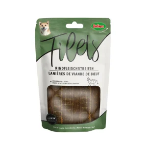 Lamelles de viande de boeuf pour chien
