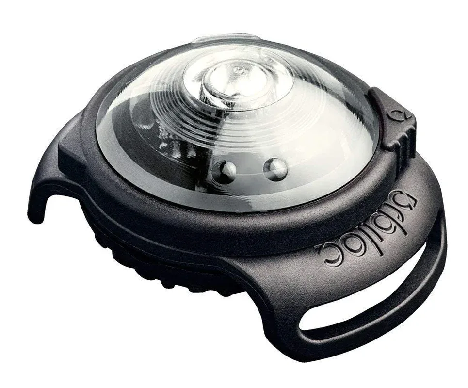 Lampe de sécurité LED pour collier « Dog Dual » (Blanc) – Orbiloc J’ai plus de croquettes